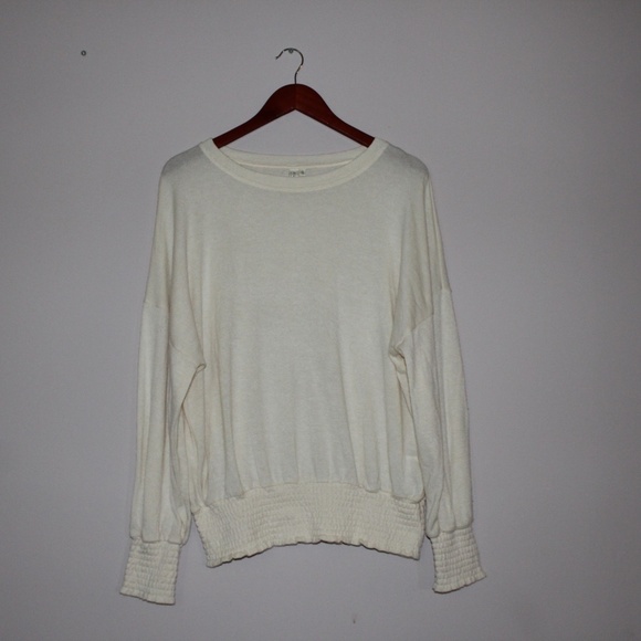 Hayden Los Angeles Knit Top NWOT Cream - Picture 1 of 5